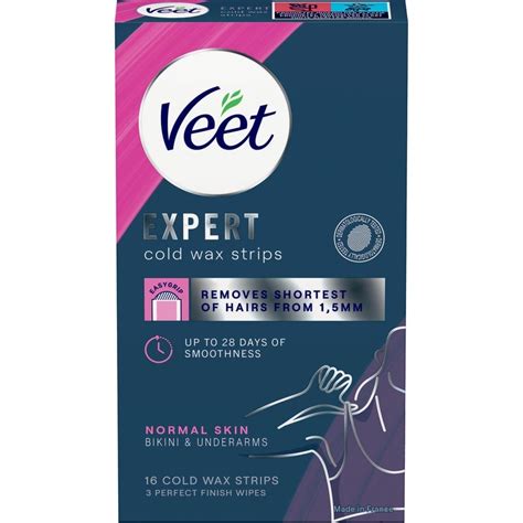 veet expert wax strips|veet wax strips for underarms.